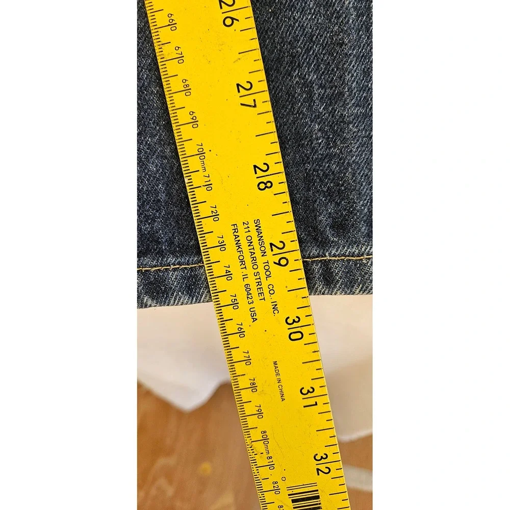 Vintage Lee Riders Boys Jeans Size 14 Regular Dark Wash Straight Leg Made in USA